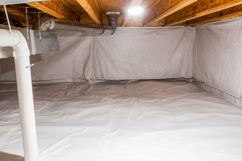 Completed Crawlspace with Vent Covers